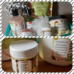 All natural bath & body butter, body oil, scrub
